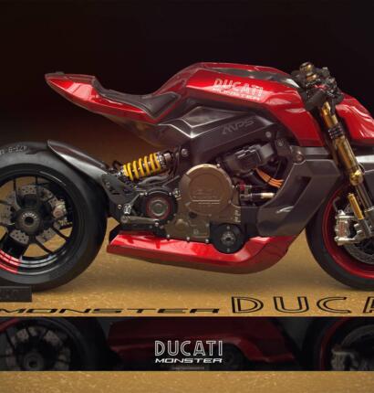 Ducati E-Monster von Filippo Ubertino