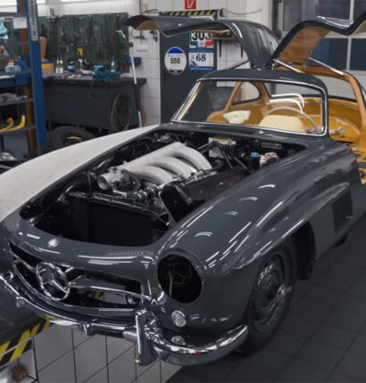 Restaurierung Mercedes-Benz 300 SL