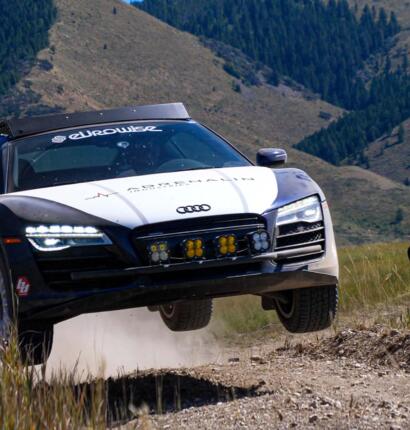 Audi R8 Rallyecar