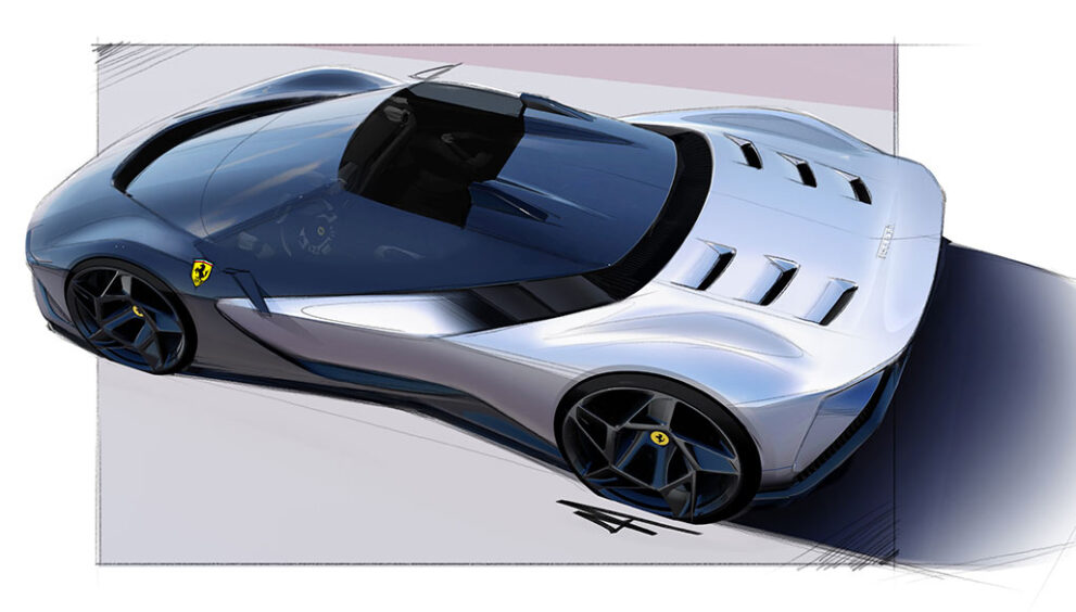 ferrari-sp8-skizze-von-oben