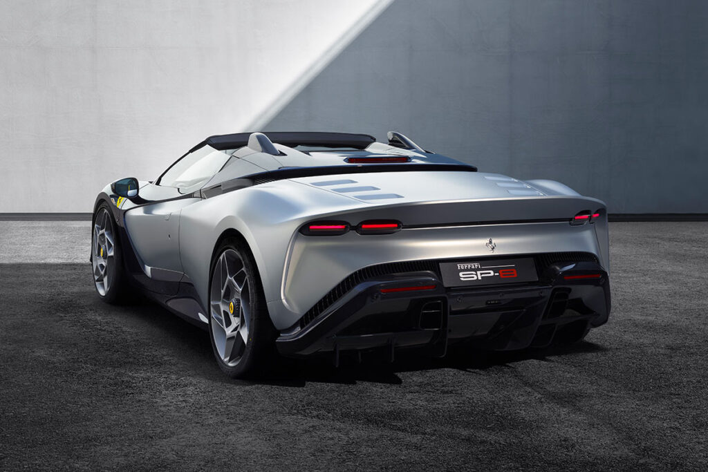 ferrari-sp8-one-off-grau-heckansicht