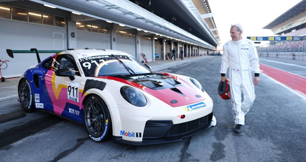 porsche-front-seitenansicht-mann-nebendran